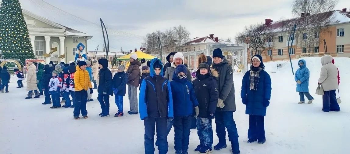 Бавлинские дети встречают «Зиму в Татарстане»