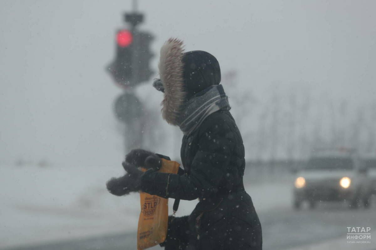 Температура опустится ниже -20 градусов к концу недели в Татарстане