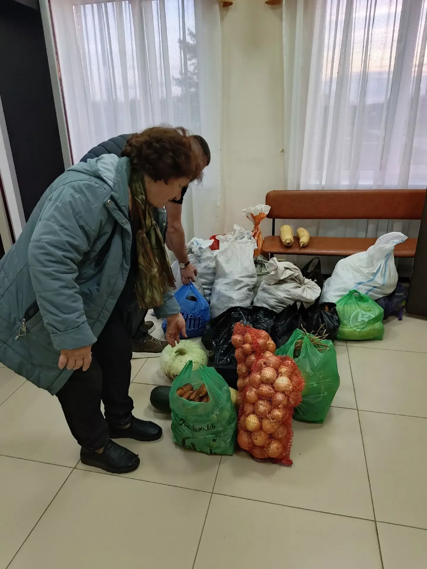 Баулы районы халкы сугышчыларга булыша