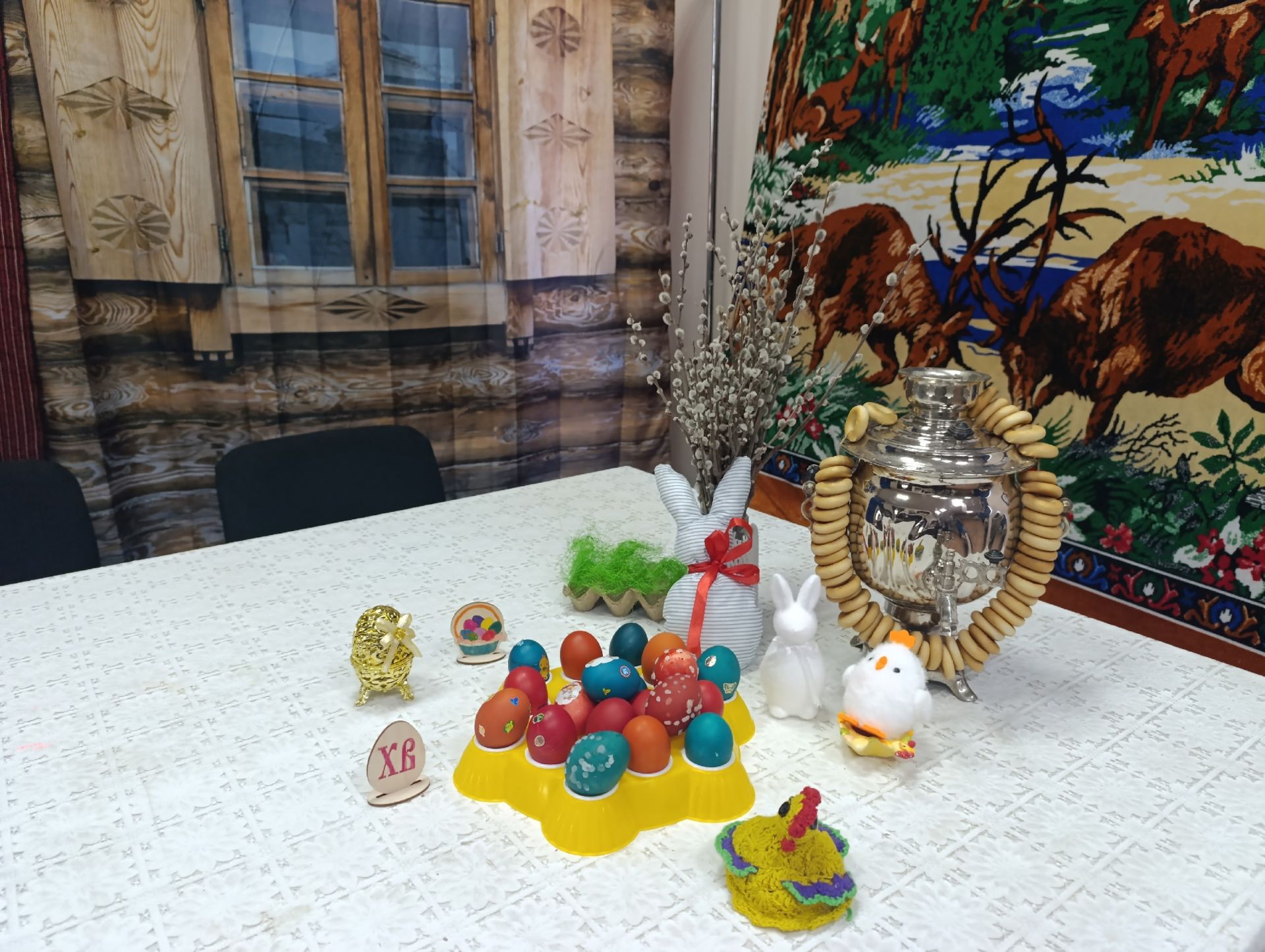 Жители Бавлинского района готовятся к Пасхе: проходят мастер‑классы по окрашиванию яиц