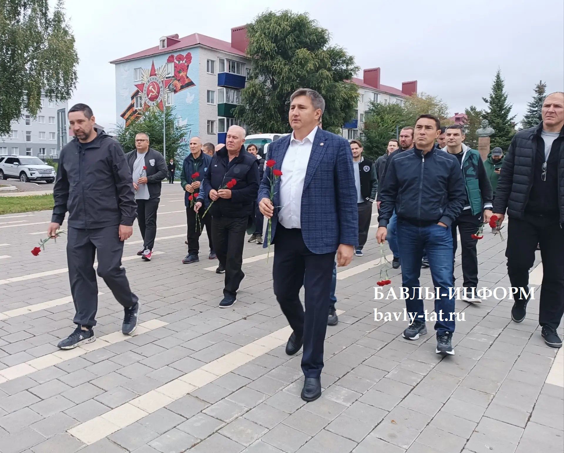 Бавлы встретили хоккейных легенд