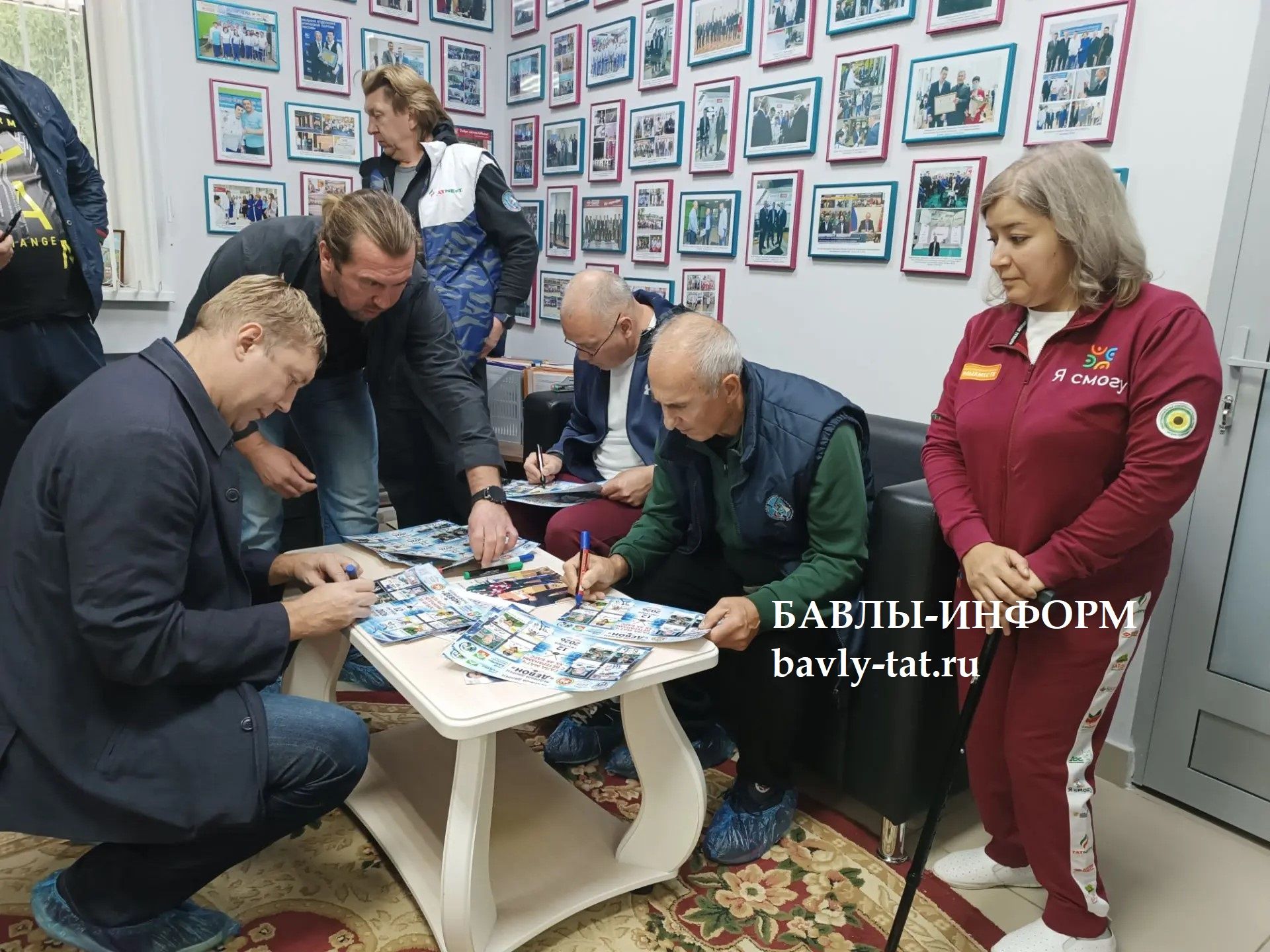 Бавлы встретили хоккейных легенд