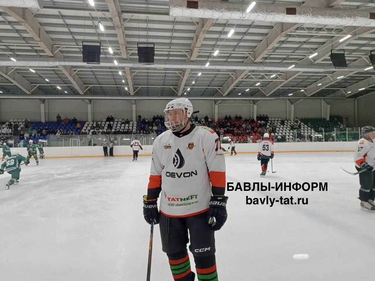 Ветераны «Ак Барса» сыграли со сборной Бавлинского района