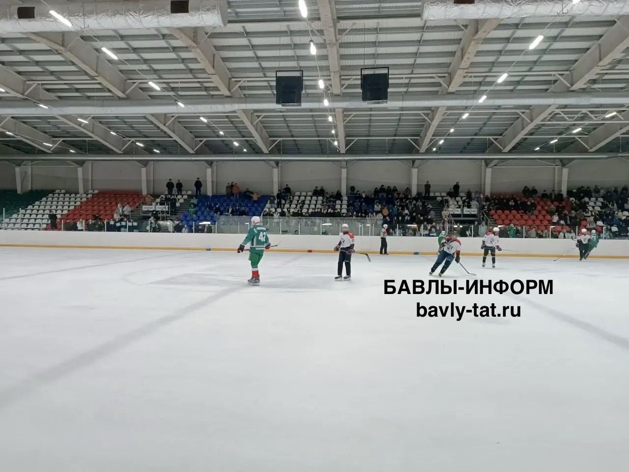 Ветераны «Ак Барса» сыграли со сборной Бавлинского района
