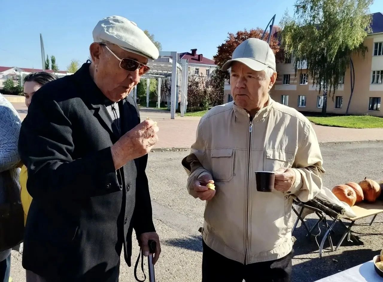 Ярмарка ко Дню пожилых людей прошла на центральной площади Бавлов
