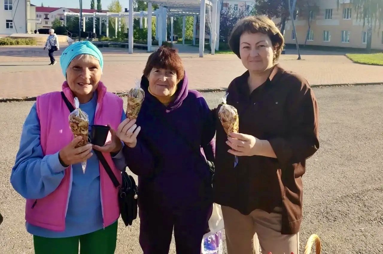 Ярмарка ко Дню пожилых людей прошла на центральной площади Бавлов