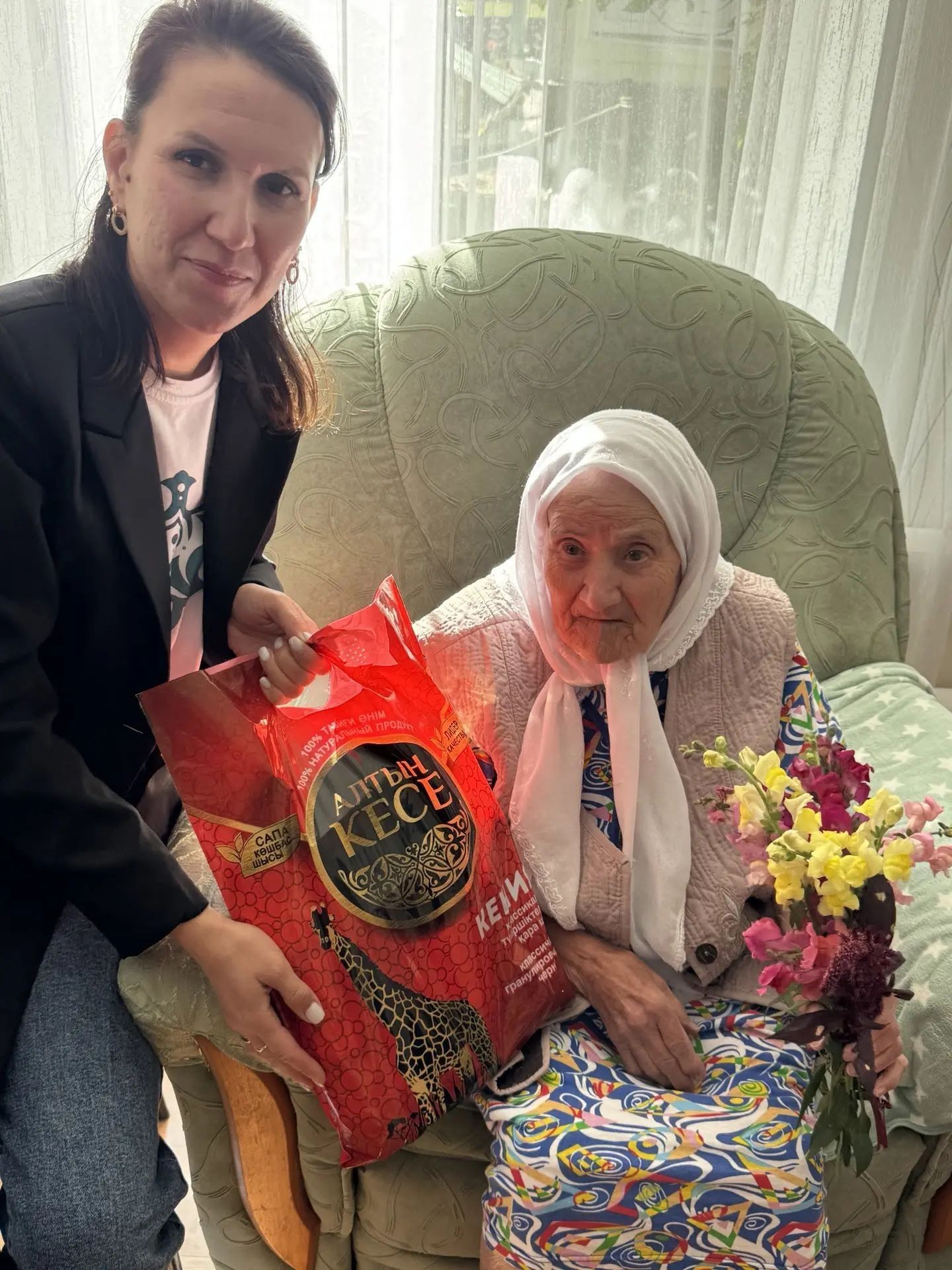 Баулы районында өлкәннәрне зурлыйлар