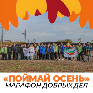 Бавлинская молодежь запустила марафон добрых дел «Поймай осень»