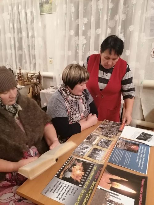 В сёлах района говорили о Холокосте