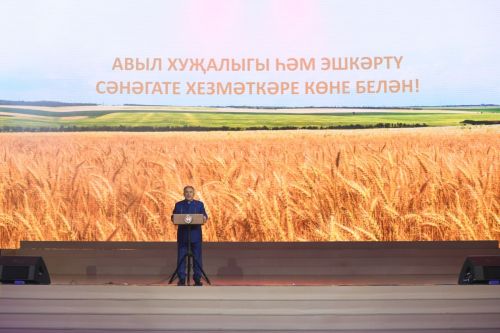Раис РТ: Наша задача – добиться, чтобы жизнь сельчан отвечала современным стандартам