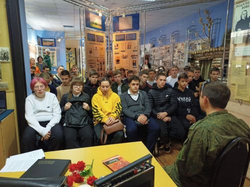 Юные бавлинцы встретились с участником СВО