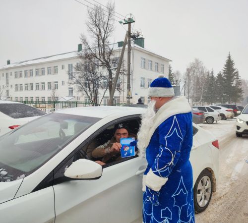Бавлинские инспекторы ГИБДД вышли в праздничный рейд