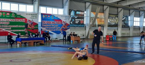 В Бавлах проходит республиканский турнир по греко-римской борьбе на призы главы района