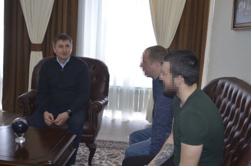 Глава Бавлинского района встретился с бойцами, прибывшими домой в отпуск из зоны СВО