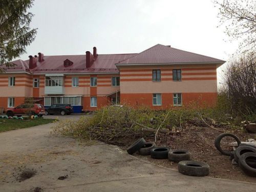 По улице Гоголя города Бавлы начались ремонтные работы двора