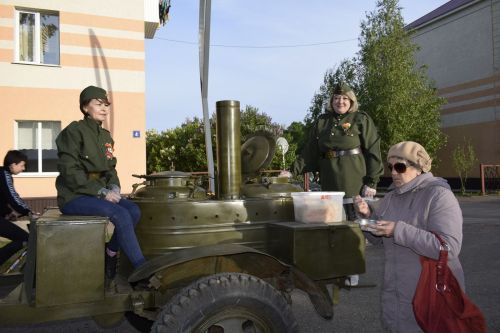 День Победы в Бавлах завершился салютом