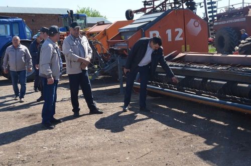 В Бавлинском районе прошла приемка кормозаготовительной техники