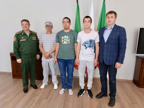 Бавлинские мобилизованные проводят отпуск на родной земле