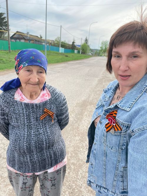 Татар Томбарлысында яшәүчеләр “Георгий тасмасы” акциясенә кушылды