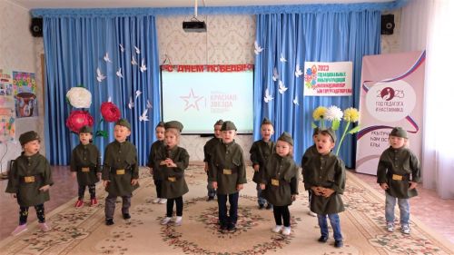 Бавлинские дошколята спели военные песни