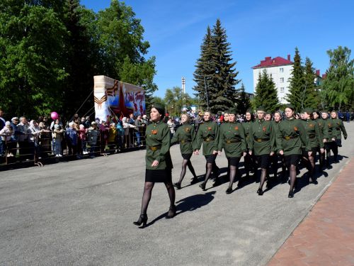 В Бавлах отмечают День Победы