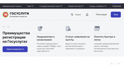 Бавлинские семьи с детьми могут воспользоваться мерами поддержки на портале госуслуг РТ