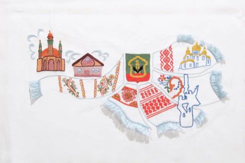 В РТ завершается проект «Вышитая карта Татарстана»