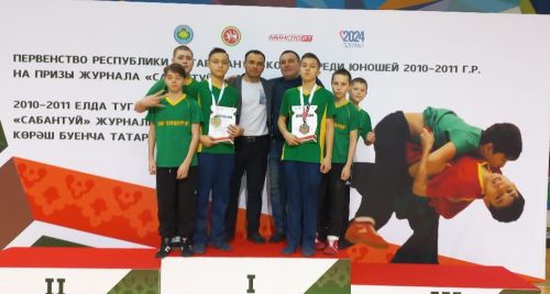 Бавлинцы стали призерами по национальной борьбе