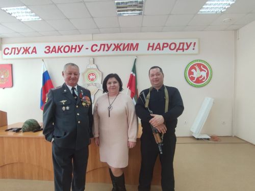 Бавлинские школьники побывали на экскурсии в отделе полиции