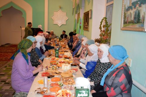 В мечети села Исергапово Бавлинского района прошёл первый ифтар