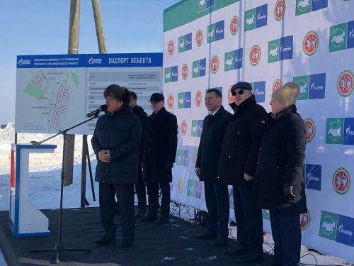 К участкам многодетных нижнекамцев подвели газ