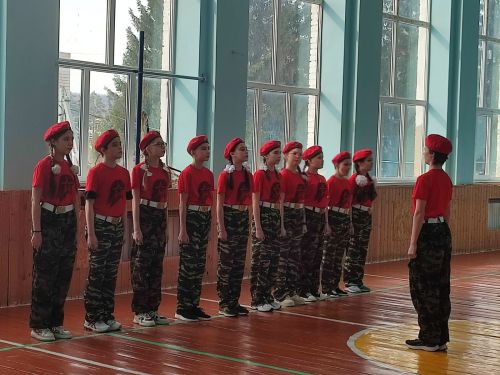 В Бавлах состоялся районный смотр строя и песни «Вперед, юнармейцы!»