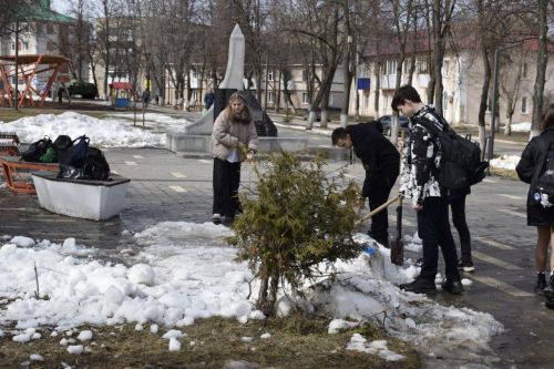 Бавлинские школьники за чистоту города