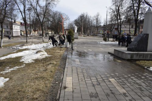 Бавлинские школьники за чистоту города