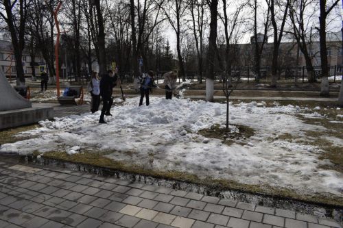 Бавлинские школьники за чистоту города