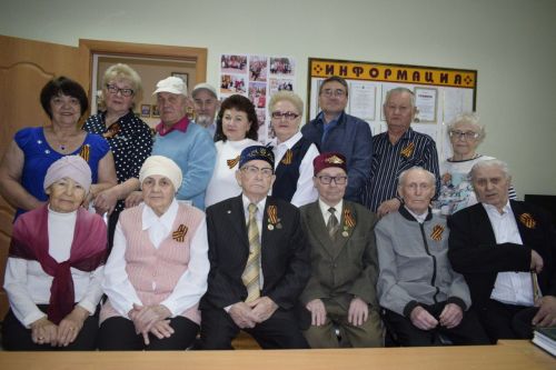 Тёплая встреча детей военного времени
