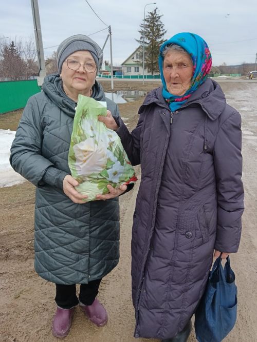 В селе Исергапово раздали садака-фитр