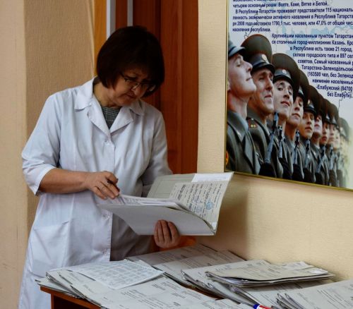 Бавлинские ребята готовятся в армию