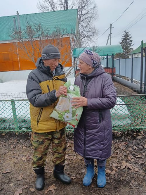 В селе Исергапово раздали садака-фитр