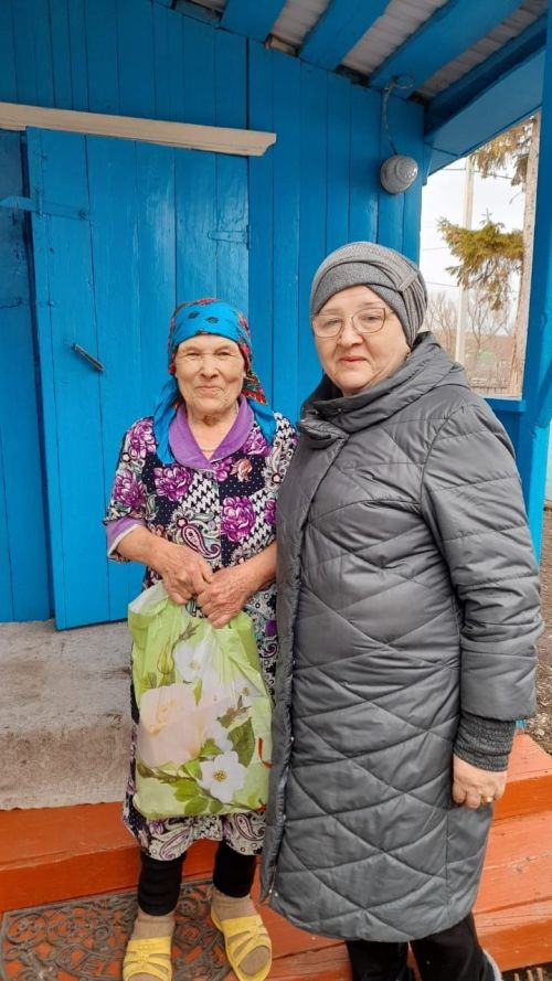 В селе Исергапово раздали садака-фитр