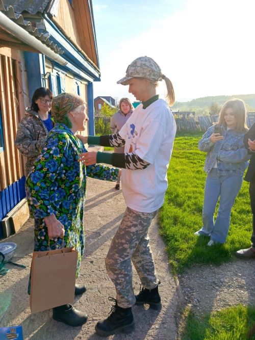 Ветераны Бавлинского района принимают поздравления