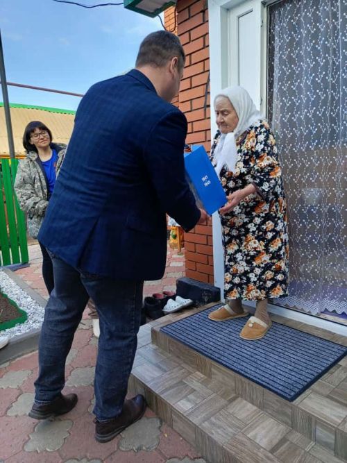 Ветераны Бавлинского района принимают поздравления
