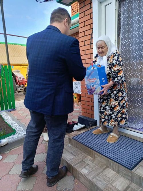 Ветераны Бавлинского района принимают поздравления