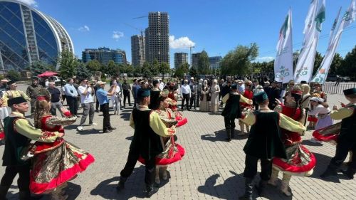В Грозном состоялся татарский праздник Сабантуй
