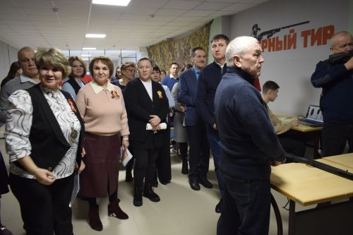 Воспитание патриотов: школа №5 открывает обновленный тир и запускает серию патриотических мероприятий