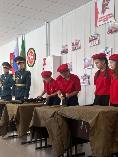 В Бавлах прошёл день открытых дверей дома «Юнармии»