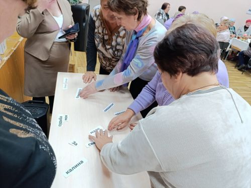 В Поповском сельском Доме культуры отметили День пожилого человека