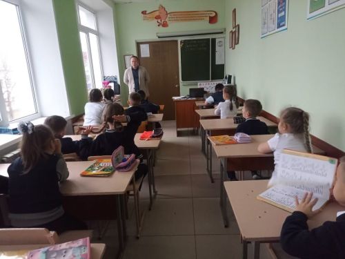 В Бавлах прошла тематическая беседа для учащихся младших классов