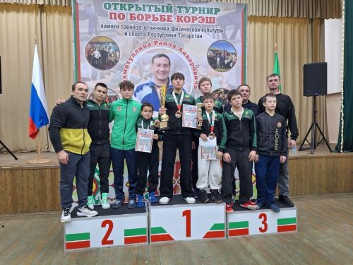 Бавлинские борцы — в призёрах турнира памяти героя