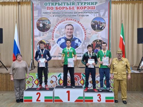 Бавлинские борцы — в призёрах турнира памяти героя